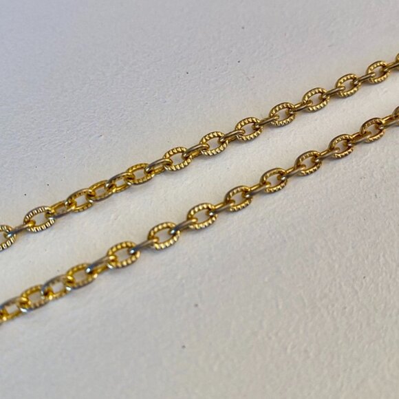 3 For $25 Gold Tone Long Chain Necklace - Picture 2 of 6